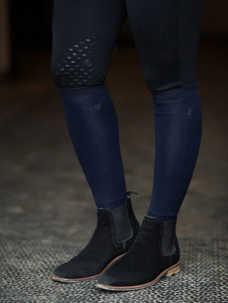 CALCETINES EQUESTRIAN STOCKHOLM NEGRO. NAVY Y VERDE